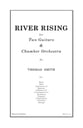 River Rising for Two Guitars and Chamber Orchestra Orchestra sheet music cover